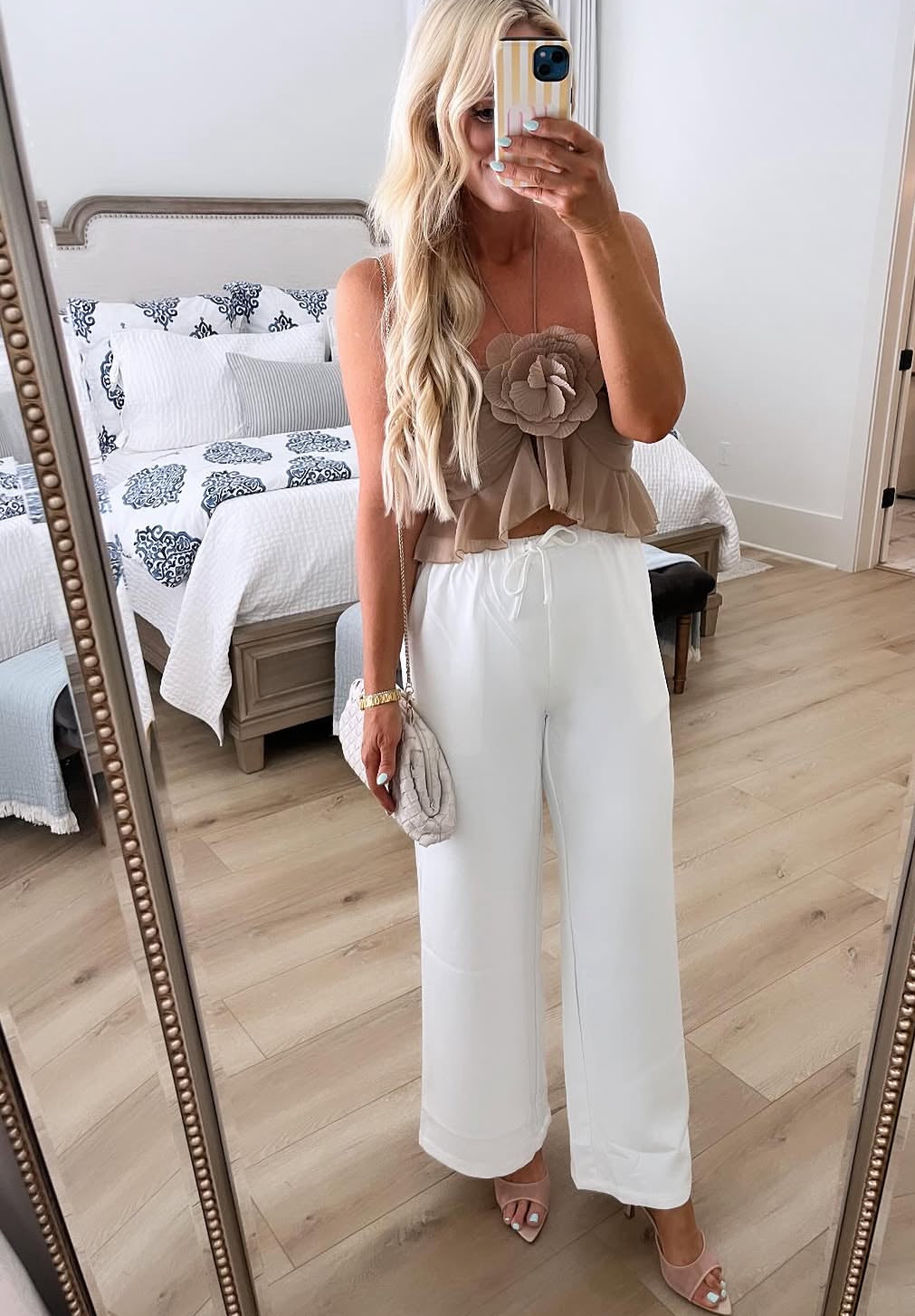 GRAYCEN WHITE PANTS