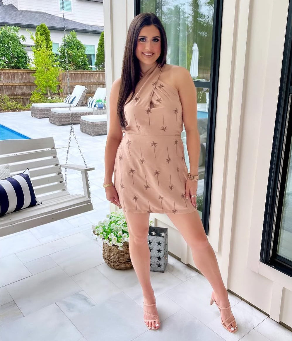PALM TREE DRESS