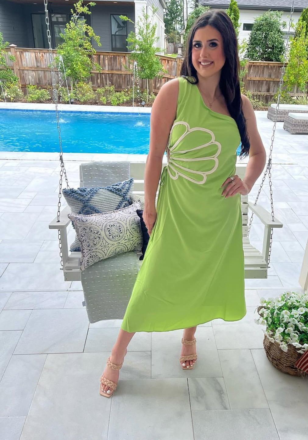 CLAIRE SEASHELL DRESS