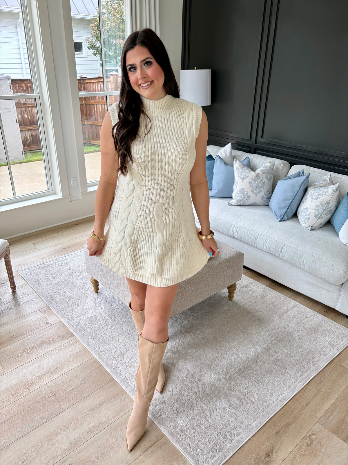 EVIE SWEATER DRESS