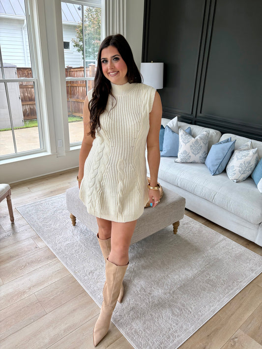 EVIE SWEATER DRESS