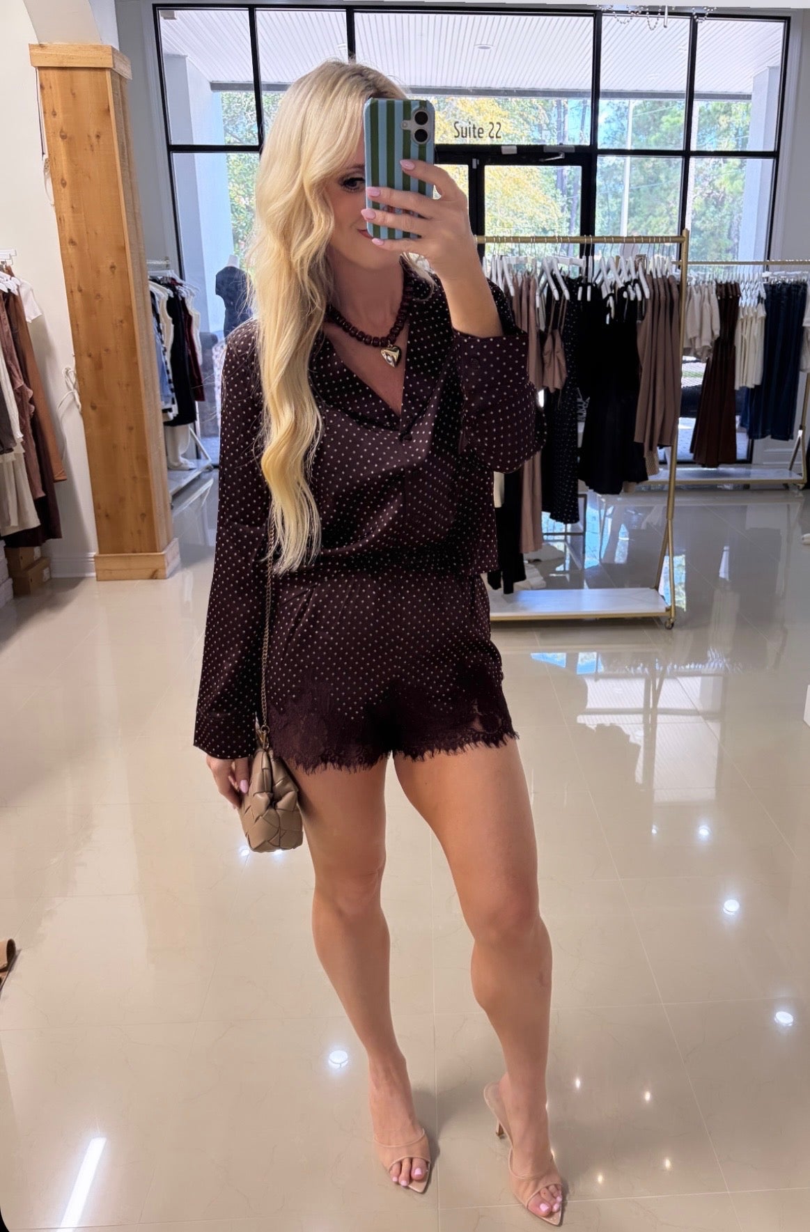 TORY POLKA DOT SHORTS