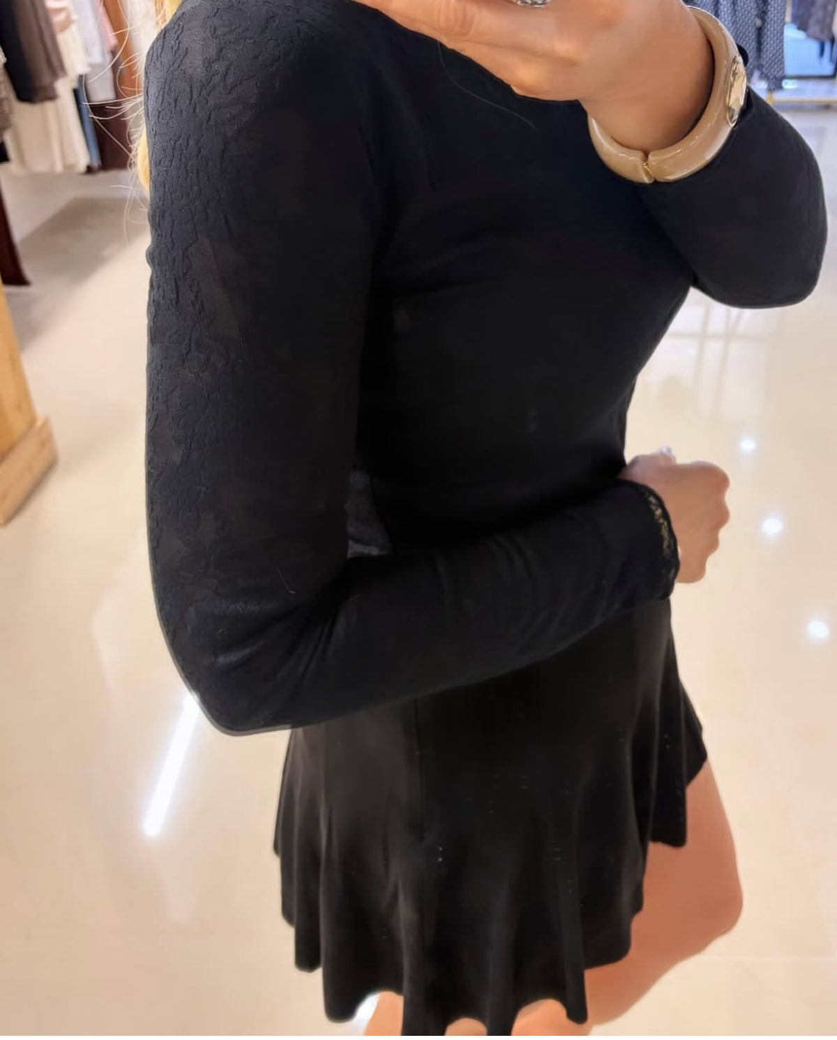 NIGHT OUT LACE TOP