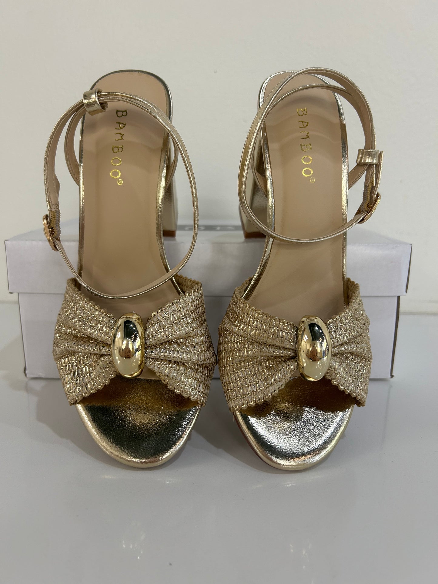 JOVI GOLD HEELS