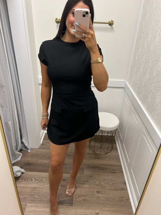 LACY BLACK DRESS